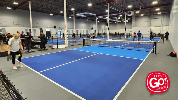 This 7-court facility has a 15,000 sq-ft footprint for Pickleball in Calgary.